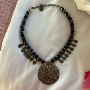 LF statement vintage looking necklace